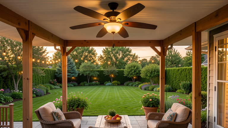 Best Outdoor Ceiling Fans for Patios in 2026 — Wet-Rated Picks