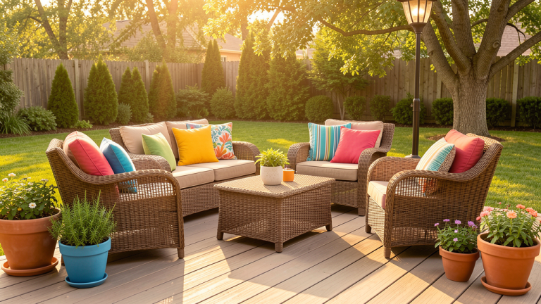 Best Patio Furniture Sets Under $300 in 2026 — Wicker, Metal & Wood